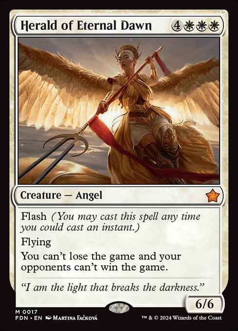 Herald of Eternal Dawn (FDN-17) (Foil)