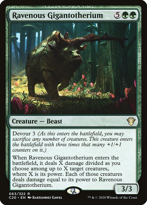 Ravenous Gigantotherium (C20-63)