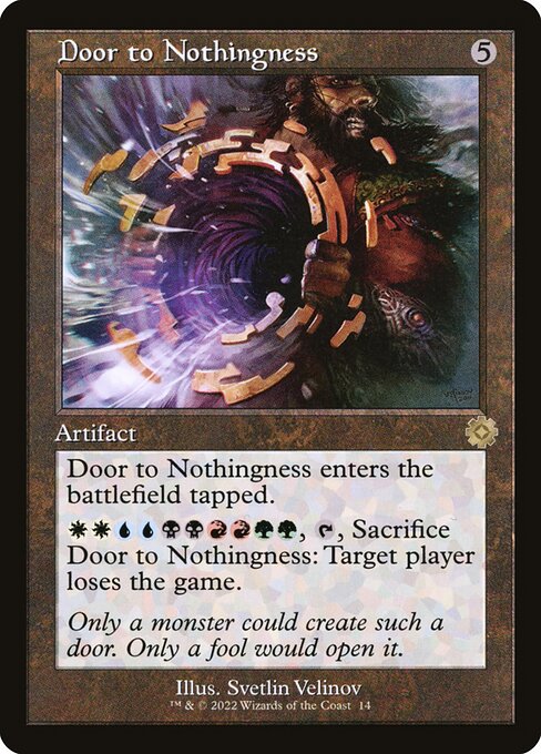 Door to Nothingness (BRR-14)