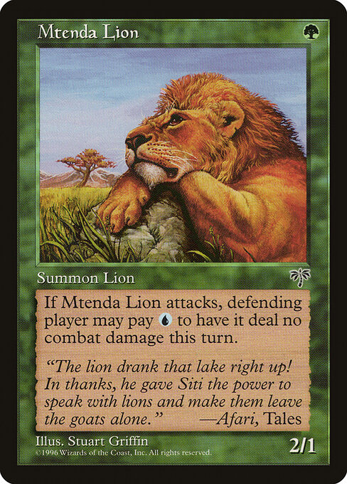 Mtenda Lion (MIR-230)