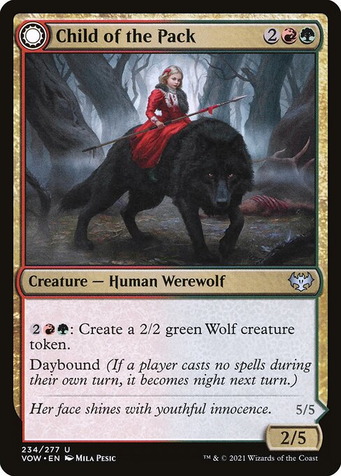 Child of the Pack // Savage Packmate (VOW-234)