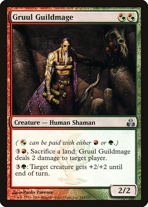 Gruul Guildmage (GPT-144) (Foil)