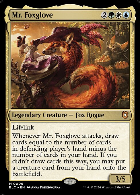 Mr. Foxglove (BLC-6) (Foil)