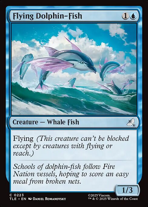 Flying Dolphin-Fish (TLE-223)