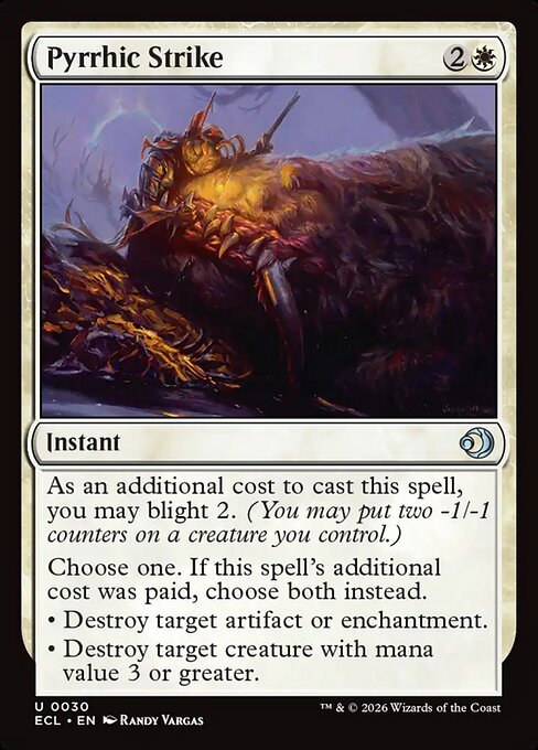 Pyrrhic Strike (ECL-30)