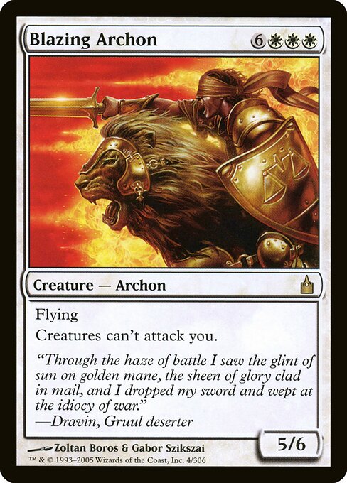 Blazing Archon (RAV-4)