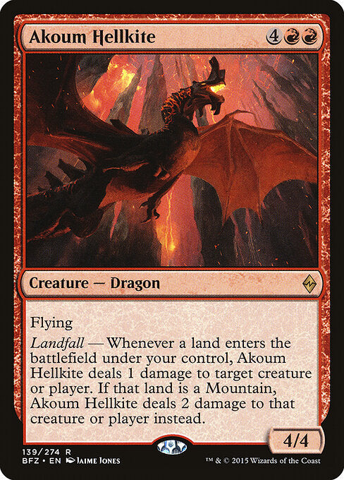 Akoum Hellkite (BFZ-139)
