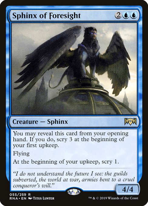 Sphinx of Foresight (RNA-55)
