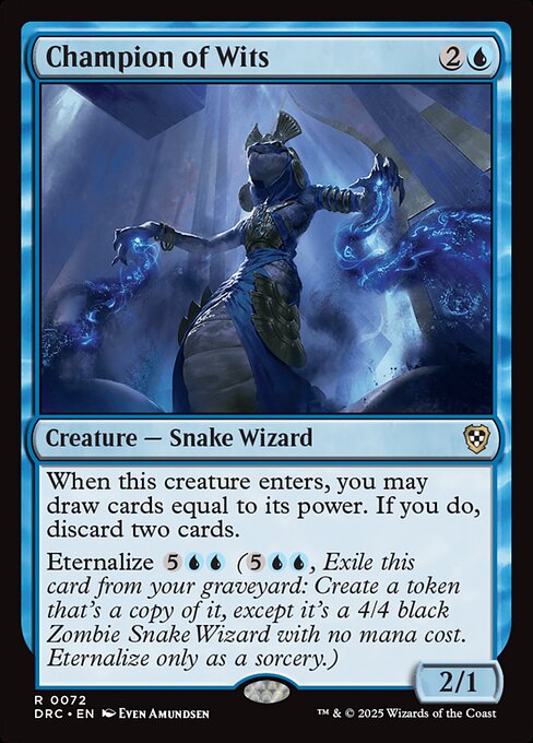 Champion of Wits (DRC-72)