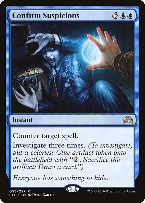Confirm Suspicions (SOI-53)