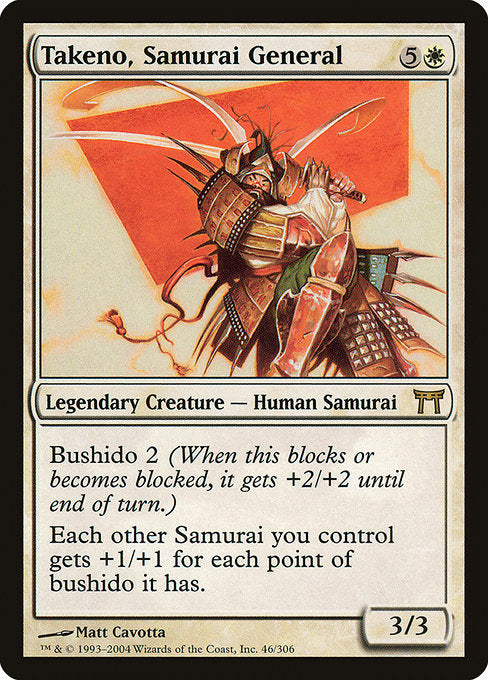 Takeno, Samurai General (CHK-46)