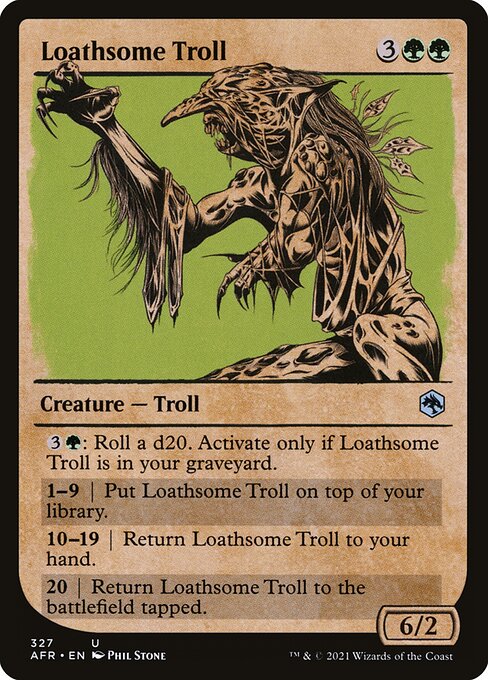 Loathsome Troll (AFR-327)