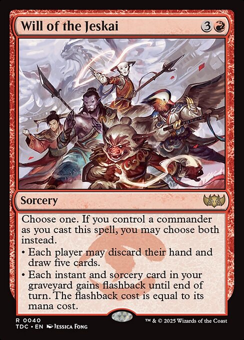 Will of the Jeskai (TDC-40)