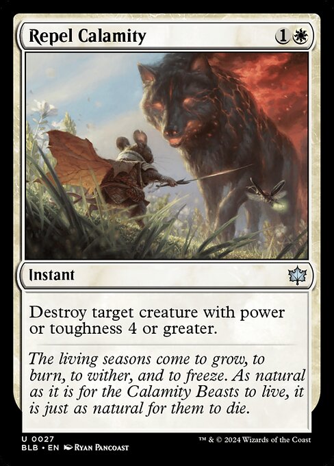 Repel Calamity (BLB-27)