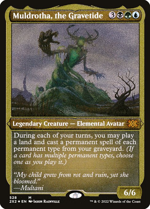 Muldrotha, the Gravetide (2X2-528) (Etched Foil)