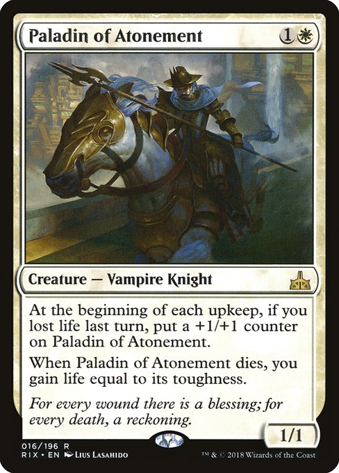 Paladin of Atonement (RIX-16)