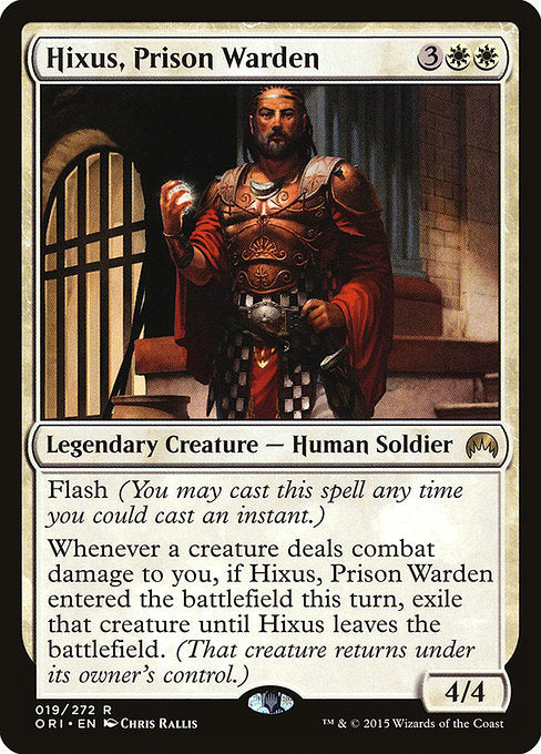 Hixus, Prison Warden (ORI-19)