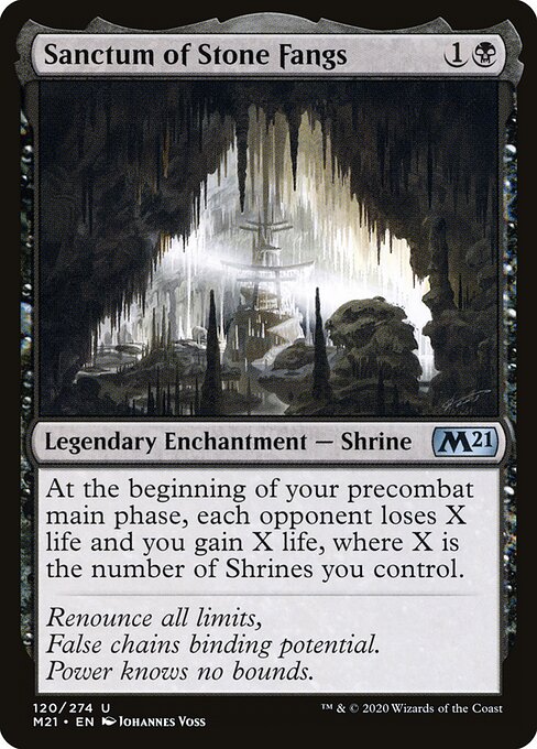 Sanctum of Stone Fangs (M21-120)