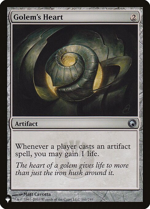 Golem's Heart (PLST-SOM-161)