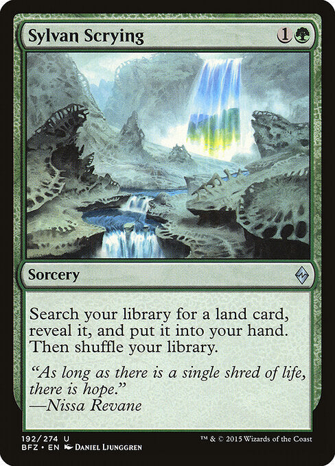 Sylvan Scrying (BFZ-192)