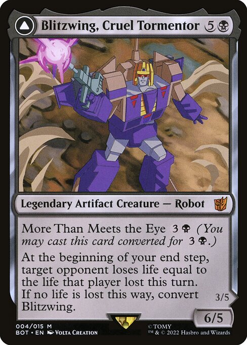 Blitzwing, Cruel Tormentor // Blitzwing, Adaptive Assailant (BOT-4) (Foil)