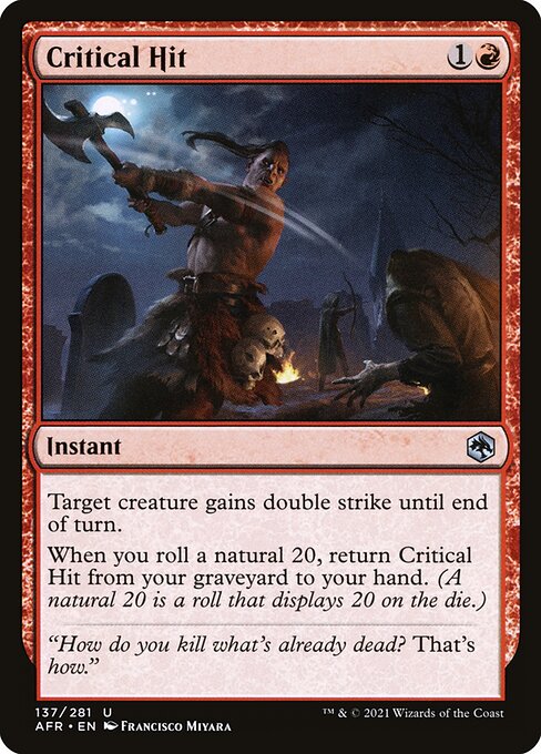 Critical Hit (AFR-137)
