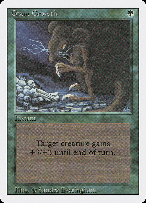 Giant Growth (3ED-199) [Played]