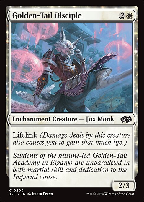 Golden-Tail Disciple (J25-205)