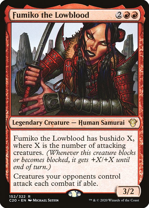 Fumiko the Lowblood (C20-152)