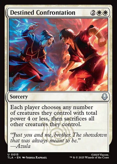 Destined Confrontation (TLA-15) (Foil)