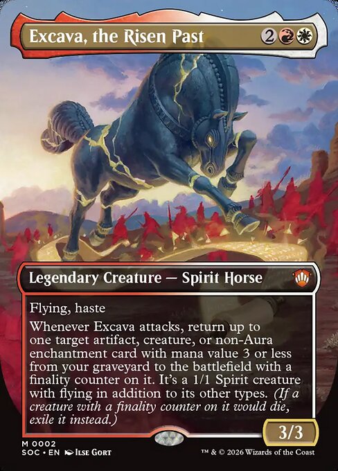 Excava, the Risen Past (SOC-2) (Foil)