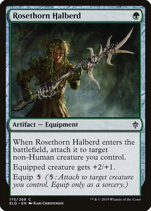 Rosethorn Halberd (ELD-175)