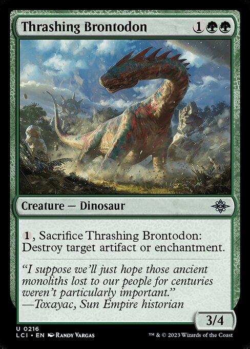 Thrashing Brontodon (LCI-216)