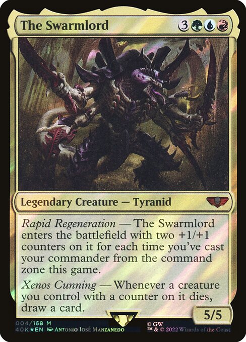 The Swarmlord (40K-4) (Foil)