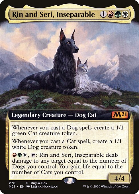 Rin and Seri, Inseparable (M21-278) (Foil)
