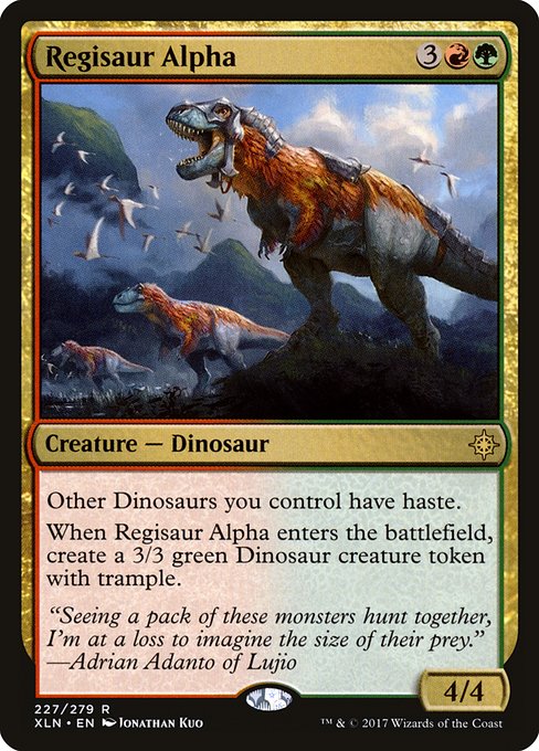 Regisaur Alpha (XLN-227) (Foil)