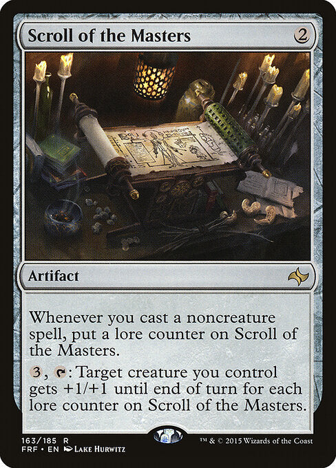 Scroll of the Masters (FRF-163)