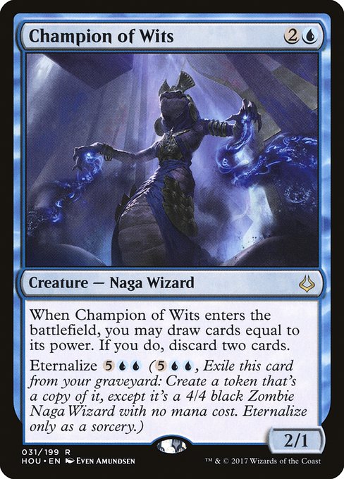 Champion of Wits (HOU-31)