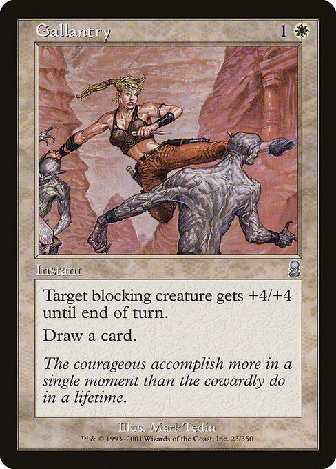 Gallantry (ODY-23) (Foil)