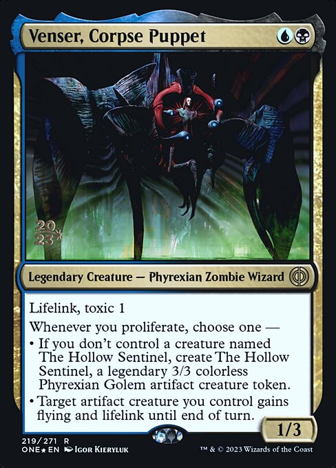 Venser, Corpse Puppet (PONE-219s) (Foil)