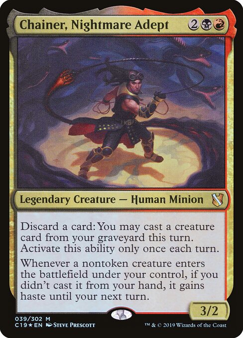 Chainer, Nightmare Adept (C19-39) (Foil)