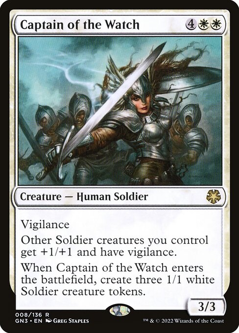 Captain of the Watch (GN3-8)