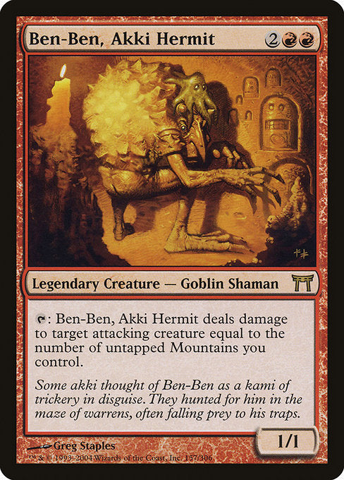 Ben-Ben, Akki Hermit (CHK-157)