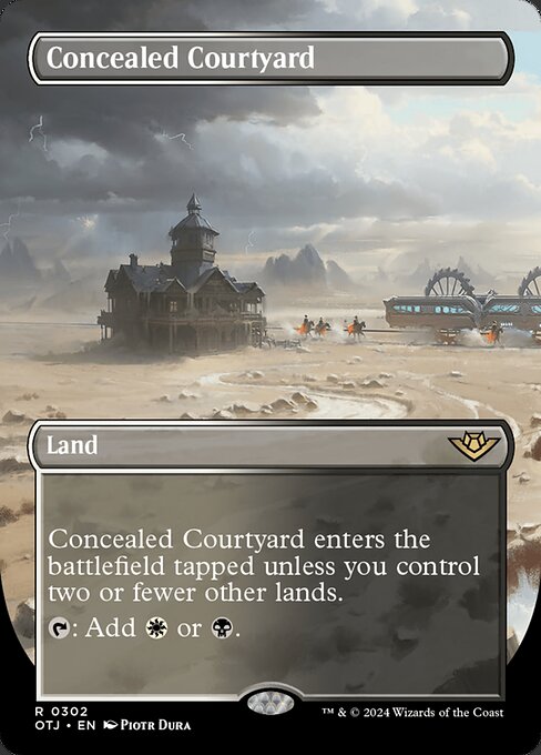 Concealed Courtyard (OTJ-302) (Foil)