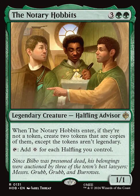 The Notary Hobbits (HOB-131)