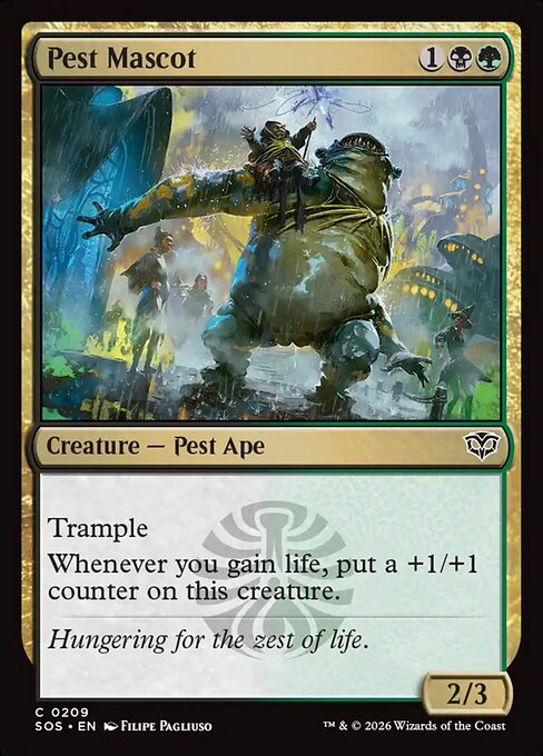 Pest Mascot (SOS-209)