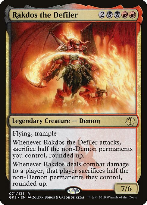 Rakdos the Defiler (GK2-71)