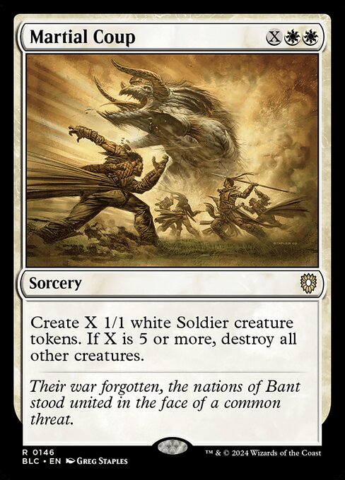 Martial Coup (BLC-146)