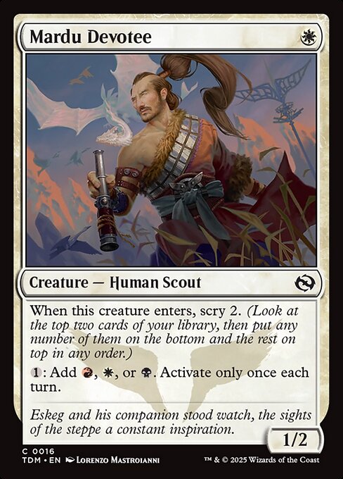 Mardu Devotee (TDM-16)