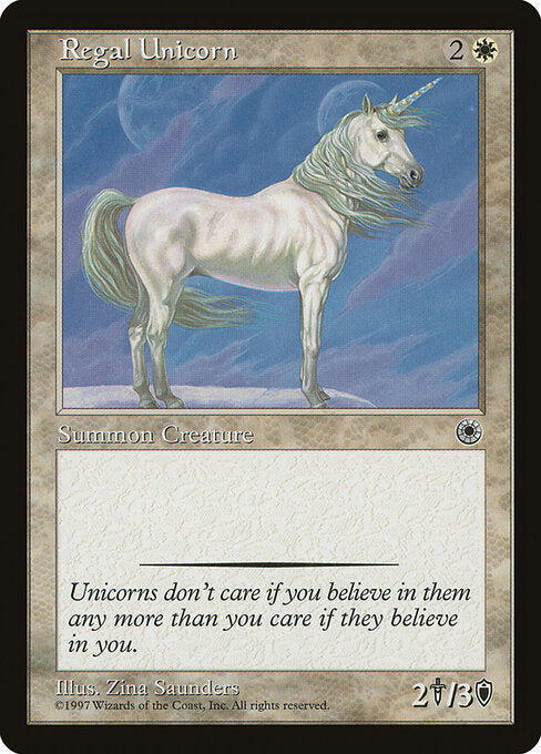 Regal Unicorn (POR-22)